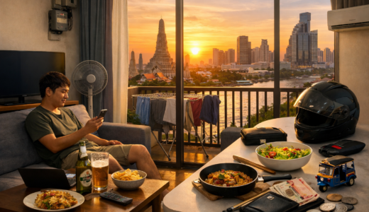 タイ一人暮らしの生活費はいくら？現地採用のリアルな支出公開